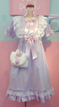 Cute Purple Outfits, Melanie Martinez Outfits, Lolita Outfits, Dresses Purple, Pastel Outfit, Pastel Fashion, Purple Outfits