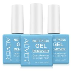 Aliver Gel Nail Polish Remover Professional Gel Polish Remover 1.5 oz HOW TO USE: 1. Before removal 2. Grinding with a polished bar 3. Brushing and remove nail glue 4. Wait for about 3 min the nail polish bursts open 5. Remove the residual nail polish with a small steel pusher 6. Easy to remove the nail polish Note: 1.Because the nail polish have different hardness and the thickness , the degree of burst and the time required will be different. 2. Magic gail remover can not touc,h the skin, its Remove Gel Nail Polish, Gel Nail Polish Remover, Remove Gel Polish, Gel Nail Removal, Nail Coat, Gel Remover, Soak Off Gel Nails, Magic Nails, New Nail Designs