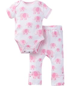 Snap'n Grow Bodysuits and Pant Outfit Sets Fit Just Right Any Size- Any Shape- Perfect Fit Innovative and patented adjustable apparel that last longer than normal because they literally grow as your baby grows. Fitted Sets For Playwear, Fitted Pants For Spring Playwear, Pink Fitted Playwear Sets, Cute Fitted Pants For Playwear, Elephant Shorts, Miracle Baby, Baby 2, Children Fashion, Baby Alive