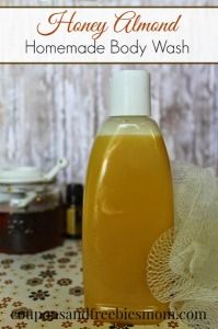 1 cup unprocessed, raw honey 3 Tbsp. Dr. Bronner’s Almond Castile soap 1 Tbsp. Almond oil 15-20 drops essential oil Castle Soap, Body Wash Recipe, Diy Body Wash, Homemade Body Wash, Honey Almonds, Diy Spa, Homemade Bath Products