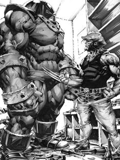 Juggernaut Art, Jonny Rotten, Taz Tattoo, Juggernaut Marvel, Wolverine Comic Art, Wolverine Comic