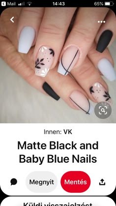 Beauty Hacks Nails, May Nails, Gel Nail Art Designs, Romantic Nails, Long Acrylic Nails Coffin