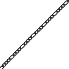 Write your own fashion rules with the style possibilities of this trendy black Figaro chain necklace. solid stainless steel with black ion plating 4mm chain 24 inches; lobster clasp Fashion Rules, Fan Jewelry, Anniversary Necklace, Figaro Chain Necklace, Diamond Wedding Rings Sets, Figaro Chains, Figaro Chain, Diamond Settings, Diamond Shop