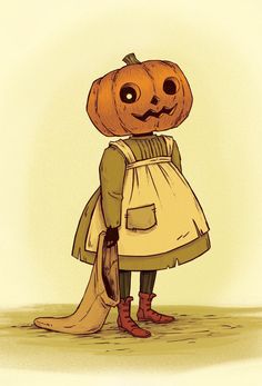 Autumn Aesthetic Drawing Ideas, Aesthetic Autumn Drawings, Pumpkin Person Drawing, Pumpkin People Drawings, Pumpkin Man Drawing, Pumpkin Girl Drawing, Pumkin Drawing Cartoon, Autumn Drawing Aesthetic, Halloween Characters Drawings