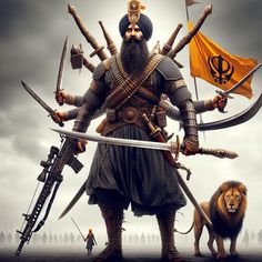 Baba Deep Singh Ji Wallpaper, Sikh Warrior, Maharaj Painting, Shivaji Maharaj Painting, Pirate Ship Art, Tshirt Artwork, Childhood Photography, Anime Picture Hd