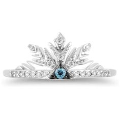 Enchanted Disney Fine Jewelry. Disney’s Frozen Elsa Snowflake Ring. Natural Diamond, Swiss Blue Topaz, White Gold, And Fine 925 Sterling Ring. Authentic, Certified, Includes Box And Certificate Of Authenticity. Nwt * 14k White Gold & Fine 925 Sterling Silver * 1/10cttw Natural Diamonds * Natural Blue Swiss Topaz Size 6, 7, And 8 It Is Possible To Resize At A Reputable Jeweler. Frozen Inspired Jewelry, Disney Princess Inspired Rings, Cinderella Jewelry Disney, White Snowflake Fine Jewelry, Elsa Necklace, Mickey Mouse Ring, Disney Rings, Minnie Mouse Earrings, Disney Fine Jewelry