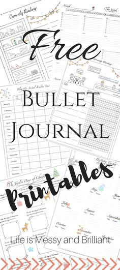 free digital bullet journal Journaling Ipad, College Printables, Lettering Printable, Journal Key, How To Bullet Journal, Printable School