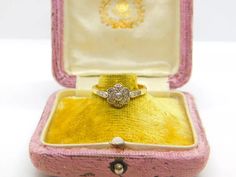 Victorian 18ct Yellow Gold Diamond Set Daisy Floral Cluster Ring c1880 Antique | eBay Flower Cluster Ring, Antique Jewelry Rings, Flower Cluster, Diamond Solitaire Rings, Diamond Set, Antique Jewellery, Gold Platinum, Cluster Ring, Antique Victorian