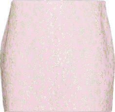 Pink Crystal, Sequin Skirt, Mini Skirt, Fashion Week, Mini Skirts, Collage, Skirt, Crystals, Pink