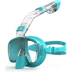 the goggles are designed to look like they have been used for diving and swimming