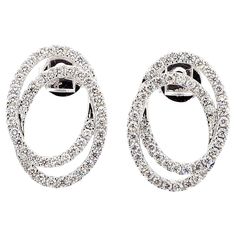 RareGemWorld's classic diamond earrings. Mounted in a beautiful 18K White Gold setting with natural round cut white diamonds. These earrings are guaranteed to impress and enhance your personal collection! Total Weight: 0.85cts Natural Round White Diamonds 18K White Gold All diamonds are guaranteed natural International Shipments: Please note that customers are responsible for all import duties and taxes applicable to the country of shipment Returns: Returns accepted in original format within 14 days of receipt Do not forget to view our entire inventory! Thank you for reviewing our item Classic Diamond Earrings, White Gold Stud Earrings, White Gold Earrings Studs, White Gold Studs, White Gold Set, Gold Stud Earrings, Gold Stud, White Diamonds, Gold Earrings Studs