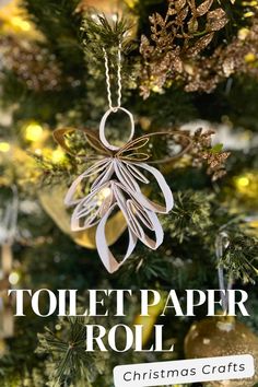 Find out how to make angel ornaments, snowflakes, a napkin holder and present toppers from toilet paper rolls. If you’re looking for a creative way to decorate your home on a budget, these are the perfect solution.

So whether you want to save a little money, or just enjoy easy Christmas crafts. These 4 easy projects will bring a festive touch to your home, by upcycling empty toilet paper rolls into stunning Christmas decorations! Toilet Paper Ornaments, Crafts With Toilet Rolls, Paper Roll Christmas Crafts, Toilet Paper Roll Christmas Crafts, Toilet Paper Roll Christmas, Paper Roll Christmas, Present Toppers, Christmas Diy Crafts