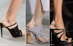 Spring/ Summer 2016 Shoe Trends: Mules Shoe Technology, Luxury Boots, 2016 Fashion Trends, Jeweled Shoes, Rose Shoes, Shoe Trends, Shoe Inspiration, Spring Summer Trends, Shoes Heels Wedges