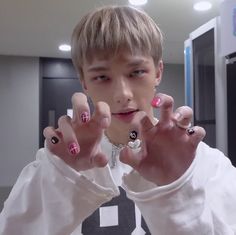 Idol Nails, Skz Concert, Nail Art For Kids, Band Nails, Korean Nail Art, Korean Nails, Inspired Nails, Nails For Kids, Nail Polish Designs