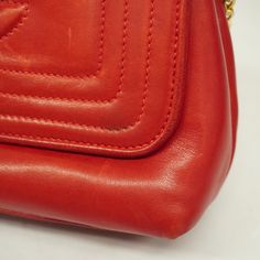 Auth Chanel Women's Leather Shoulder Bag Red ColorBrand: ChanelGender: WomenModel: Shoulder bagColor: Red colorHardware color: GoldMaterial: LeatherComes with: Size (HxWxD): 12cm x 17cm x 6.5cm / 4.72'' x 6.69'' x 2.55'' Model Shoulder, St Helena, North Korean, Vuitton Bag, Gold Material, Leather Shoulder Bag, Red Color, Luxury Bags, Leather Women