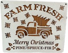 Rusty Rooster Fabrication & Design Physical product Farm Fresh Christmas Trees old pickup (C80) Farm Fresh Christmas Trees, The Spirit Of Christmas, Display Area, Old Pickup, Old Pickup Trucks, Hosting Holidays, Spirit Of Christmas, Fresh Christmas Trees, Holiday Display