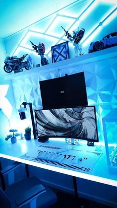 Idea for gaming room setup 💡 Cool Gaming Rooms