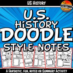 the us history doodle notes