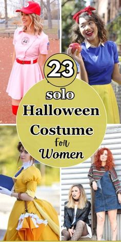 women dressed in costumes with the words 23 solo halloween costume for women