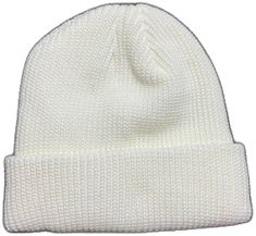 White Winter Hats For Cold Weather, White Winter Beanie Cap, Classic White Winter Beanie, White Beanie Cap For Winter, Classic White Beanie For Winter, White Winter Hat One Size, White One-size Hat For Winter, White Winter Hat One Size Fits All, Casual White Soft Knit Beanie