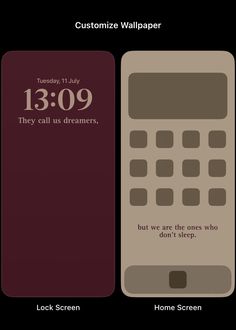 aesthetic whine and beige wallpaper with quote Lookscreen Phone, Lockscreen Wallpaper Ideas, Iphone Wallpaper Travel, Simplistic Wallpaper, Wallpaper Ios, Phone Inspiration, Iphone App Layout, Ios Design, Iphone Organization