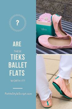 Are Tieks Ballet Flats worth the price? Do they last years? How do they fit? Answering all your questions plus outfit ideas and advice for petite women, women in medicine, women in pharmacist and doctors wearing Tieks ballet flats to the hospital, clinic and school as teachers and professors. As reviewed by owner of Tieks since 2013, 6+ years of wearing and the Tieks ballet flats by Gavrieli review are still worth the price Doctor Style, Hospital Clinic, Date Night Outfit Ideas