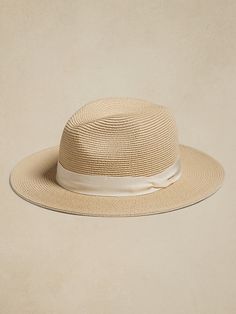 Packable Fedora | Banana Republic Factory Packable Short Brim Sun Hat For Travel, Lightweight Fedora Sun Hat For Vacation, Packable Sun Hat With Short Brim For Travel, Lightweight Packable Hat For Travel, Summer Fedora Straw Hat For Outdoor Activities, Lightweight Flat Brim Travel Hat, Adjustable Panama Hat For Travel, Packable Summer Panama Hat For Travel, Packable Fedora Sun Hat For Travel