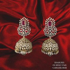 Jhumka Diamond, Silver Jhumkas Indian, Diamond Buttalu, Diamond Ornaments, Diamond Jhumkas, Silver Jhumkas, Silver Market, Jewellery Board, Diamond Tops