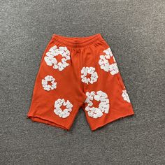 Denim Tears Classic White Garland Athletic Orange Shorts Brand New No Wear Or Stains, Very Good Condition Elastic Waist, Side Pockets Size Length 1/2waist Hipline S 52 29 94 M 54 31 98 L 56 33 102 Xl 58 35 106 Units: Cm, Measuring Error 1-3 Cm Listed Sizes Are Still Available Orange Shorts For Streetwear Summer Style, Graphic Shorts, Orange Shorts For Summer Streetwear, Orange Cotton Shorts For Streetwear, Orange Training Shorts, Orange Relaxed Fit Shorts, White Garland, Black Men Fashion Casual, Orange Shorts