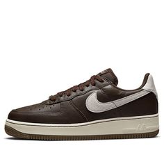 Nike Air Force 1 '07 Craft 'Dark Chocolate' DB4455-200 (AF1/SNKR/Unisex) Nike Air Force 1 07, Air Force 1 Low, Fashion Performance, Stylish Sneakers, Nike Air Force 1, Air Force 1, Nike Air Force, Dark Chocolate, Perfect Pair