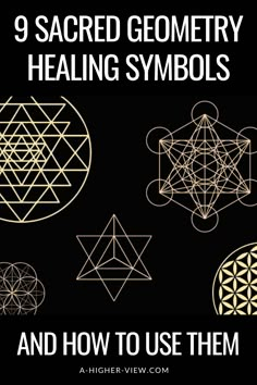 Using sacred geometry for healing is a powerful practice that allows you to tap into the ancient wisdom these symbols embody, assisting in the transformation and growth of one’s consciousness. We explore nine sacred geometry healing symbols, their meanings, symbolism and healing properties. #sacredgeometry #healingsymbols #symbolsforhealing Ancient Geometry Symbols, Sacred Geometry Healing, Powerful Symbols Spiritual Tattoo, Egg Of Life Sacred Geometry, Mandala Symbols Meanings, Sacred Geometry Art Spiritual, Mandala Meaning Symbols, Seed Of Life Meaning, Ancient Symbols And Meanings