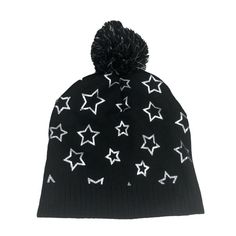 You are purchasing: ABG NYC Accessories Girls Kids Black with Silver Stars Pom Pom Beanie One Size 1621 Nyc Accessories, Black White Outfit, Future Children, Kids Black, Pom Beanie, White Outfits, Future Kids, Silver Stars, Punk Fashion