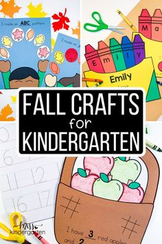 fall crafts for kids to make with paper and scissors