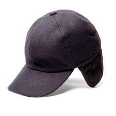 Low-profile six panel ball cap with brushed tricot lining and 3/4 inner earband. Shell: 50% Wool, 50% Polyester Lining: 100% Polyester Brushed Tricot Made in China Washing Instructions: Dry Clean Only Crown Cap, Ivy Cap, Luxury Hats, Aviator Hat, Fur Hat, Earmuffs, Charcoal Color, Ball Cap, Made In China