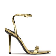 Reina Ankle Strap Sandals Low Heel Boots, Beautiful Sandals, Strappy High Heels, Gold Heels, Calf Boots, Slingback Sandal, Ankle Strap Sandals, Casual Boots, Stiletto Heel