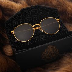 Hermione Granger Round Sunglasses | Gold & Grey | DIFF Eyewear Lauren Lane, Tori Kelly, James Decker, Jessie James Decker, Harry Potter Magic, Lauren London, Jessie James, Grey Sunglasses, Diff Eyewear