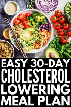 Cholesterol Lowering Meals