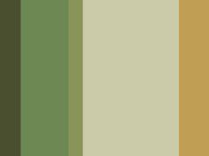 the color palette is green, yellow and brown