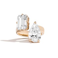 23 Best Toi et Moi Rings with Trendy-Meets-Timeless Style Souls Meeting, Gap Ring, Rings Making, Ring Upgrade, Ring Inspo, Ring Styles, Classic Engagement, Classic Engagement Rings