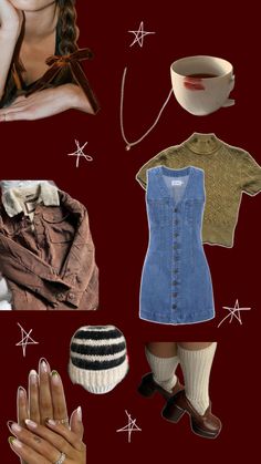 Outfit Layouts, Grunge Clothes, Chaotic Academia, Goodwill Finds, Knitted Cardigans, Hippie Style Clothing, Personal Taste