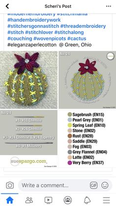 the screenshot shows an image of a crocheted pumpkin with a bow on it