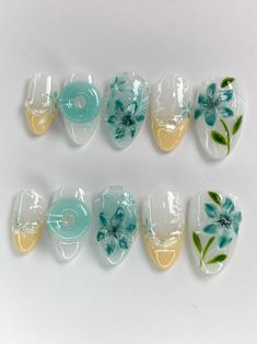 -All sets are made with GEL nail polish. You can reuse all of the nails multiple times if you take care of them.  -I only work with high-quality luxury press on nails -Every nail in my shop is handmade, hand painted with love & care. 💞 🌵𝐒𝐢𝐳𝐞🌵 -My nail shop has different measurement methods.  *Will not measure according to the curvature of the nail. -Please follow the instruction photo for size measurement. 🌵𝐄𝐚𝐜𝐡 𝐍𝐚𝐢𝐥 𝐬𝐞𝐭 𝐢𝐧𝐜𝐥𝐮𝐝𝐞𝐬🌵 -10 nails of your size -24 adhesive sheets -nail glue  -nail file -mini buffer -cuticle stick. -Alcohol Pad. -3 ML Cuticle Oil. 🌵𝐍𝐚𝐢𝐥𝐬 𝐰𝐢𝐥𝐥 𝐥𝐚𝐬𝐭 𝐟𝐨𝐫🌵  1-3 days using adhesive sheets  2-3 weeks using nail glue. *🌵𝐏𝐫𝐨𝐜𝐞𝐬𝐬𝐢𝐧𝐠 𝐭𝐢𝐦𝐞🌵 4-12 days for the nails to be made. ▪️Send me a message if you have any qu Chinese New Year Nails, Nail Art Elegant, Asian Nail Art, Gel X Nails, New Year Nails, X Nails, Asian Nails, Wedding Nail, Almond Nail