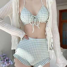 Theme - Coquette · sugarplum · Online Store Powered by Storenvy Aesthetic Swimsuit Outfit, Cute Swimsuit Aesthetic, Cottagecore Swimsuit, Coquette Swimsuit, Cute Two Piece Swimsuit, Korean Swimsuit, Swimsuits Cute, Aesthetic Swimsuit, Swimsuit Ideas