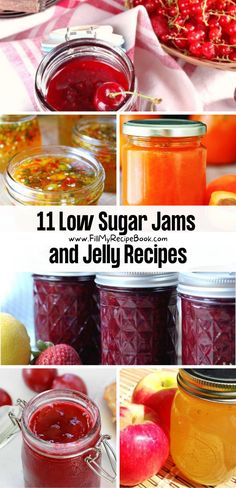 Sharing a few sugar free jams and jelly recipe ideas for you to create at home. healthy enough for diabetics, a few to choose from. Keto Jams And Jellies, Sugar Free Canning Recipes, Jam And Jelly Recipes, Healthy Jelly Recipes