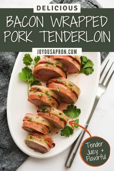 Delicious bacon wrapped pork tenderloin is a must-try for anyone who loves savory and satisfying meals. The tenderloin is coated in a blend of spices, wrapped in bacon, and roasted until the bacon is crispy and the pork is juicy. This pork recipe is perfect for a weekend dinner, offering a mouthwatering main course that everyone will love. If you are looking for a quick and fuss-free main dish for special occasions, give this elegant bacon wrapped pork tenderloin dish a try.