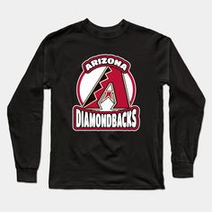 DIAMONDBACKSS-ARIZONA Gift ideas for Baseball lovers and fans mom dad son - Baseball Player Christmas Gift - Long Sleeve T-Shirt | TeePublic Dad Son