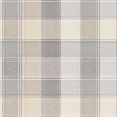 a grey and white plaid fabric