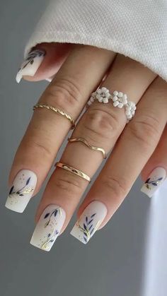 Nail Art Mariage, Classy Nail Art Ideas, Festive Nail Designs, Manicure Inspiration, Nail Art Designs Summer, Nail Swag, Spring Nail Art, New Year's Nails