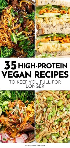 the top five vegan recipes to keep you full for longer