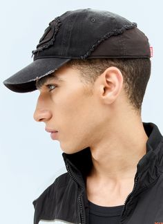 Baseball cap with in distressed finish with logo patch. Round crown Dropped brim Adjustable strap at rear Front logo patch 100% Cotton Color: Black Code: A15108 0CHBS 97W SKU: A151080CHBS97W Our Products Are 100% Genuine. In All Cases We Stand By The Authenticity Of Every Product Sold On Our Site. Urban Baseball Cap With Logo Patch And Curved Visor, Casual Black Baseball Cap With Logo Patch, Outdoor Black Baseball Cap With Leather Patch, Streetwear Mesh Back Baseball Cap, Black Leather Patch Baseball Cap For Outdoor, Black Mesh Back Baseball Cap For Streetwear, Black Baseball Cap With Leather Patch And Curved Brim, Black Baseball Cap With Logo For Outdoor, Black Baseball Cap With Leather Patch